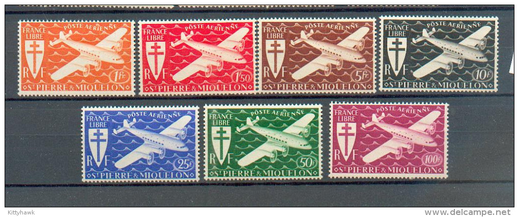 SPM 522 - YT PA 4 à 10 * - Unused Stamps