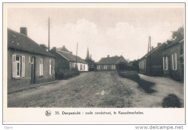 35 Dorpszicht Oude Zandstraat Te Kwaadmechelen   De Belgische Landschappen  De Kempen - Ham