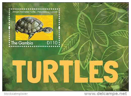 Gambia-2013-TURTLES SHEETLET - Turtles