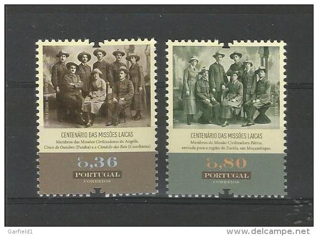 Portugal 2013 Mi.Nr. 3945 / 46 , Missoes Laicas Em Afrika - Postfrisch / MNH / Mint (**) - Ungebraucht