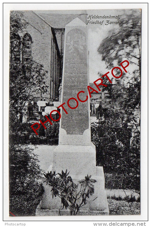 ZARREN-Monument-Cimetiere-Friedhof-Tombes-Carte Allemande-Guerre-14-18-1WK-BELGIQUE-BELGIEN-Flandern- - Kortemark