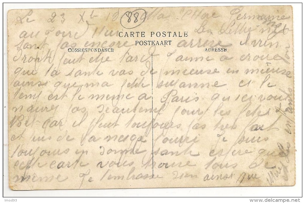 Belgique - NEUFCHATEAU - PANORAMA VUE PRISE DU CHAMP DE BATAILLE DU 22 AOUT 1914 (postion Allemande), LA HAID - Neufchâteau