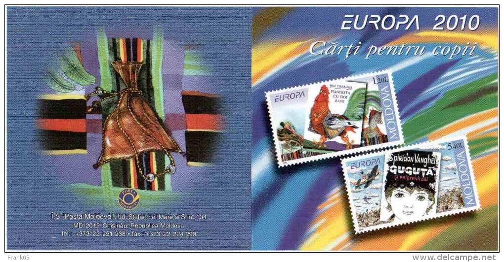 Moldawien / Moldova / Moldavie 2010 MH/booklet EUROPA ** - 2010