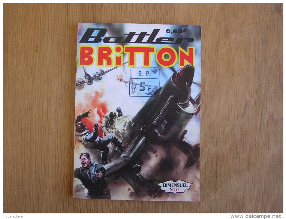 BATTLER BRITTON N° 247  Bi-mensuel IMPERIA Guerre Petit Format Année Fin 60 - Autres & Non Classés