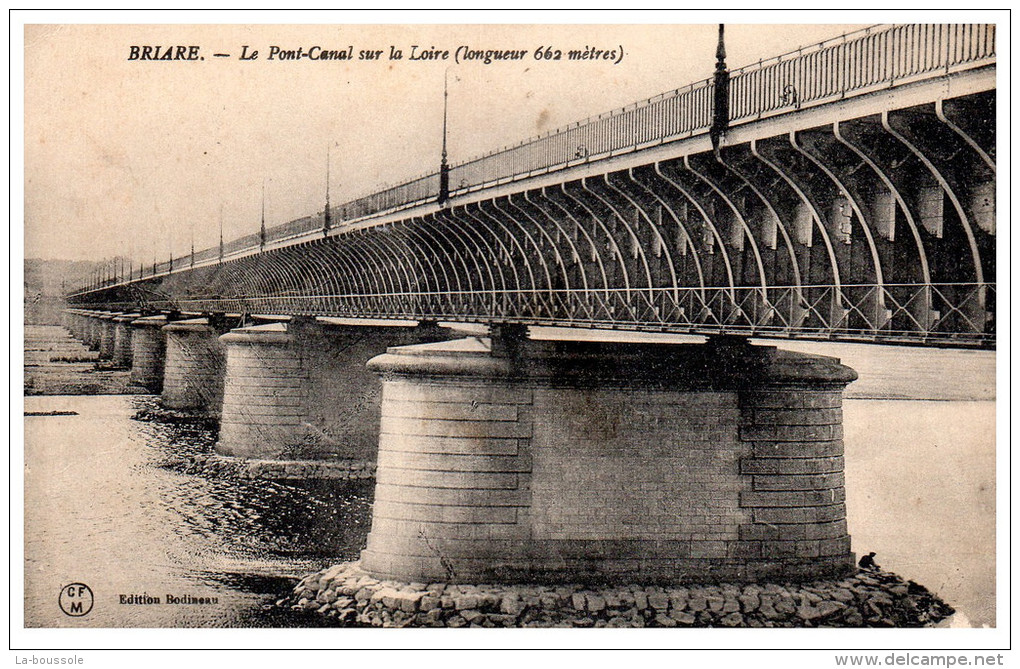 45 BRIARE - Le Pont Canal Sur La Loire - Briare