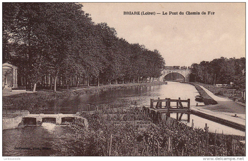 45 BRIARE - Le Pont Du Chemin De Fer. - Briare
