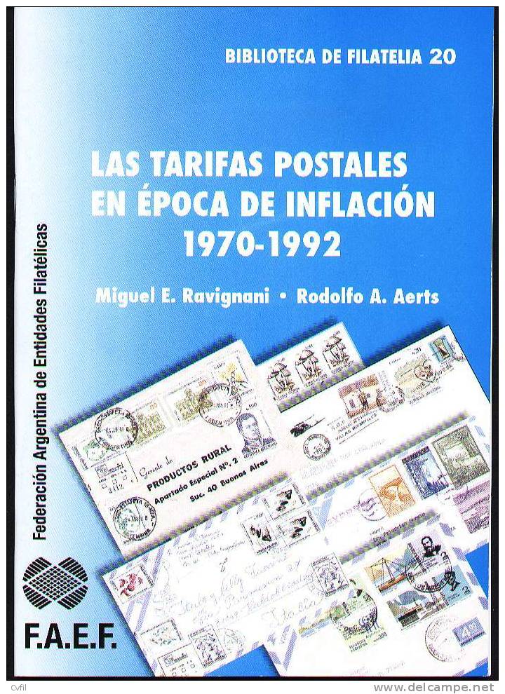 ARGENTINA - POSTAL RATES DURING INFLATION (1970 To 1992) - Tarifs Postaux