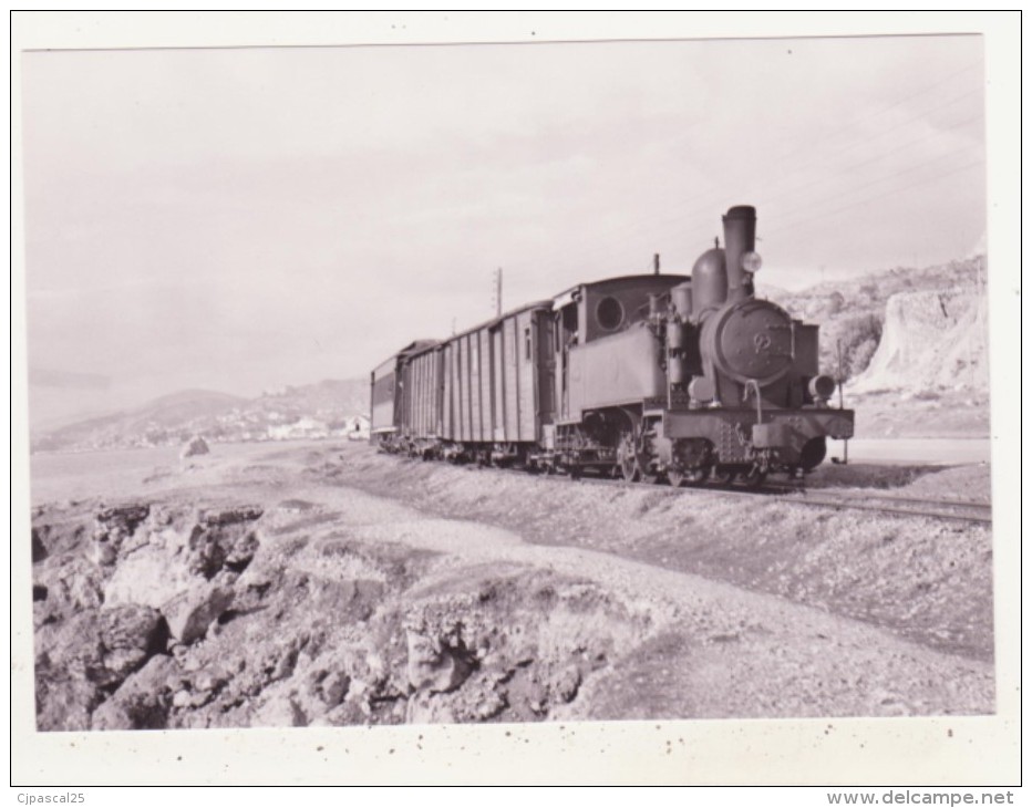 CHEMINS DE FER - TRAINS - CPM - TRAIN POUR VELEZ A L'EST DE MALAGA - 05.01.1962 - - Trains