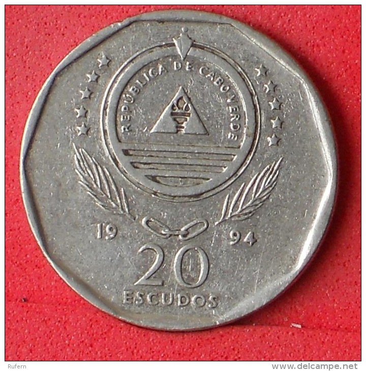 CAPE VERDE  20  ESCUDO  1994   KM# 30  -    (Nº07099) - Cap Verde