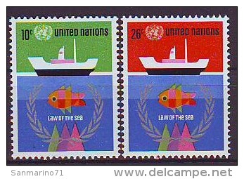 UNITED NATIONS New York 277-278,unused - Neufs