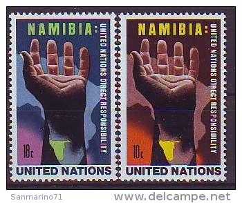 UNITED NATIONS New York 285-286,unused - Neufs