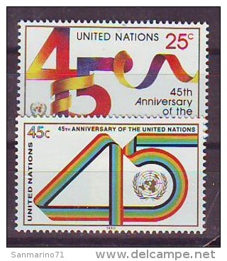 UNITED NATIONS New York 602-603,unused - Ungebraucht