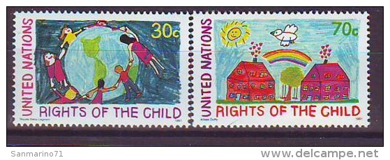 UNITED NATIONS New York 615-616,unused - Unused Stamps