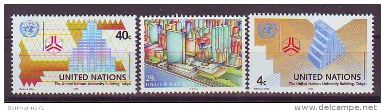 UNITED NATIONS New York 637-639,unused - Ungebraucht