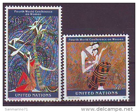 UNITED NATIONS New York 689-690,unused - Unused Stamps