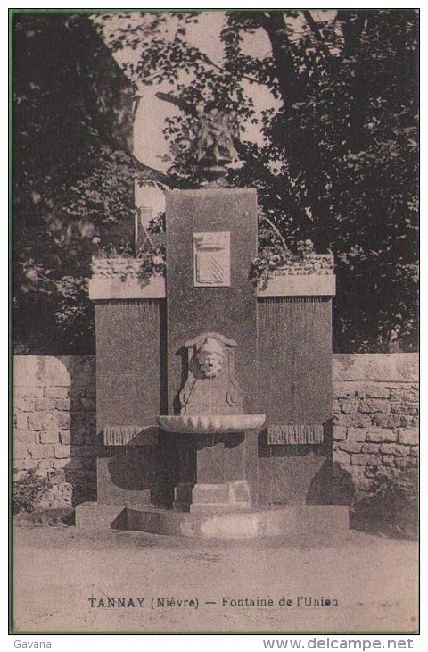 58 TANNAY - Fontaine De L'Union - Tannay