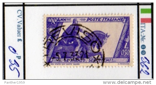 ITALY:KINGDOM#  COMMEMORATIVES (ITA 260-3 (19) - Usati