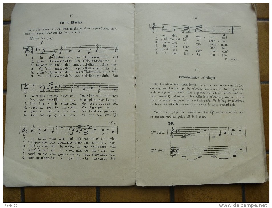 De Jeugdige Zanger Door Richard HOL  1890 - Andere & Zonder Classificatie