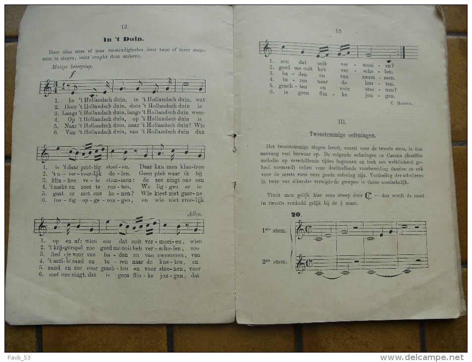 De Jeugdige Zanger Door Richard HOL  1890 - Altri & Non Classificati