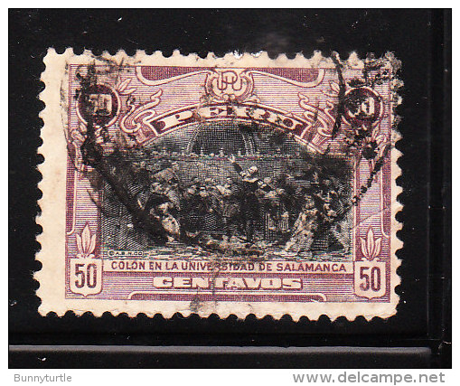 Peru 1918 Columbus 50c Used - Peru