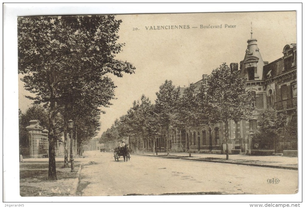 CPA VALENCIENNES (Nord) - Boulevard Pater - Valenciennes