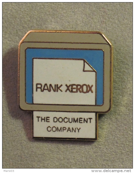 Pin's Rank Xerox - Photocopieur - Computers