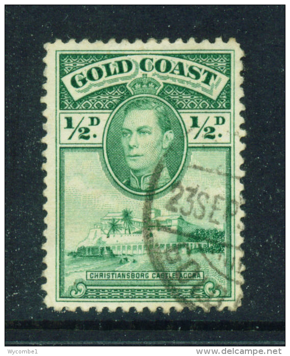 GOLD COAST  -  1938  Definitives  1/2d  Used As Scan - Costa De Oro (...-1957)