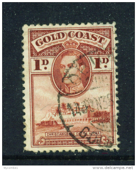 GOLD COAST  -  1938  Definitives  1d  Used As Scan - Gold Coast (...-1957)