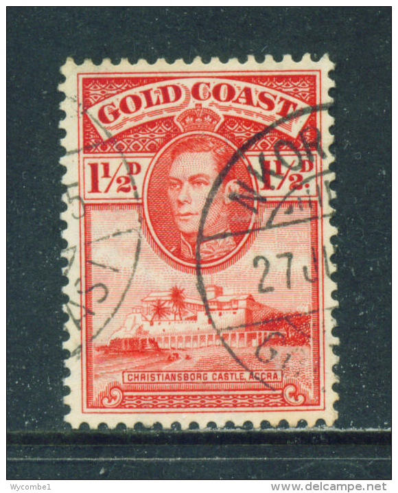 GOLD COAST  -  1938  Definitives  11/2d  Used As Scan - Gold Coast (...-1957)