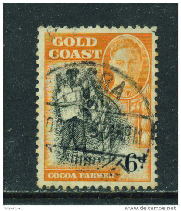 GOLD COAST  -  1948  Definitives  6d  Used As Scan - Costa De Oro (...-1957)