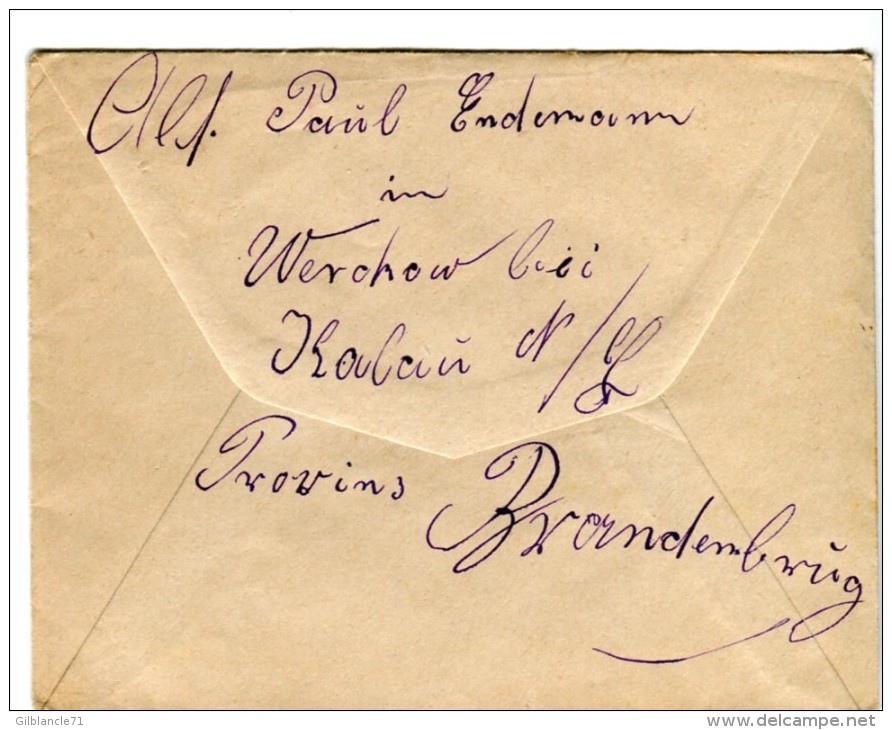 14 18-courrier De CALAU Allemagne Pour P G Allemand Au Dépôt De Saint-Aubin-Epinay 76-Cachet - 1914-18