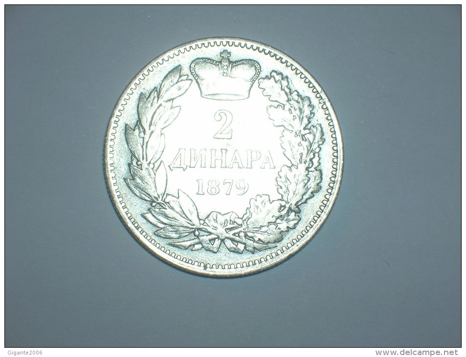 Serbia 2 Dinara 1879 (5330) - Serbie