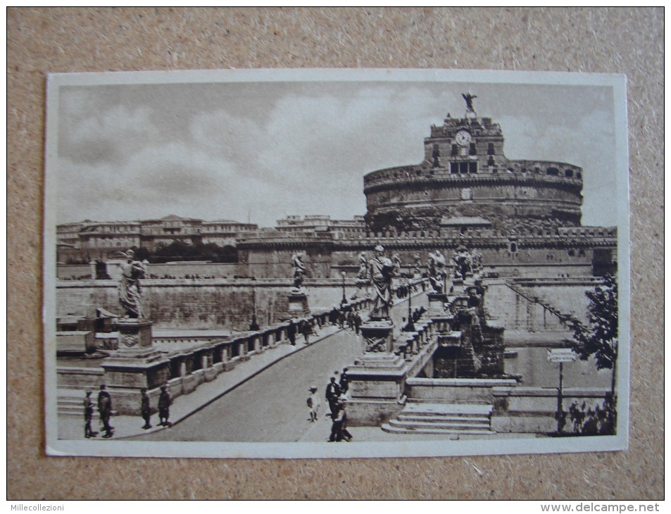 Rm1424)  Roma - Ponte E Castel S. Angelo - Castel Sant'Angelo