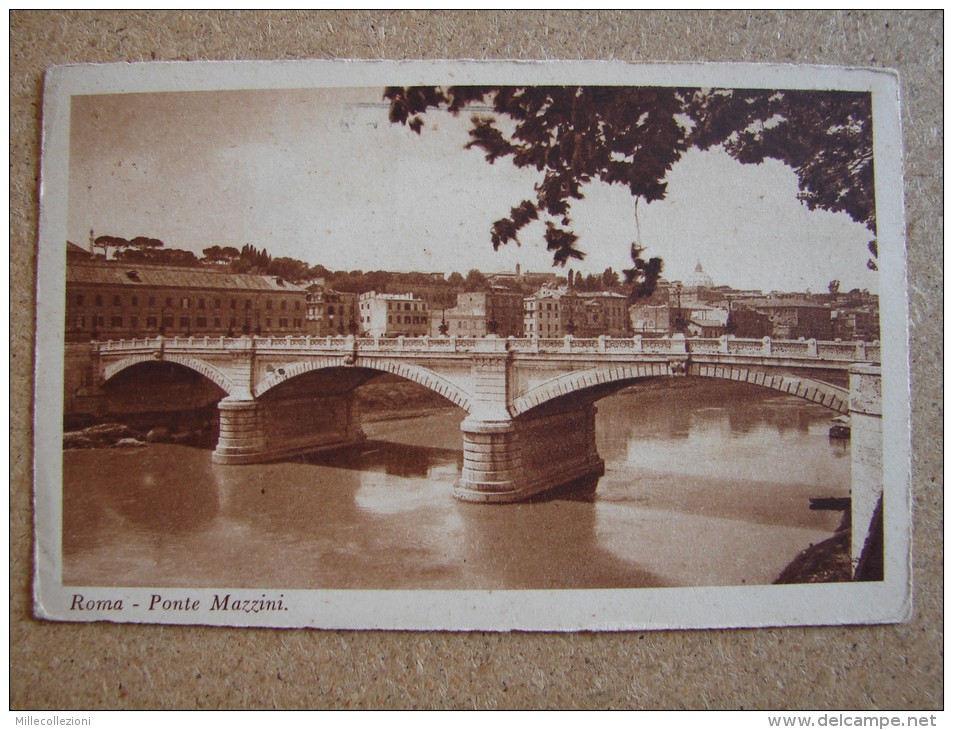Rm1484)  Roma -   Ponte Mazzini - Bridges