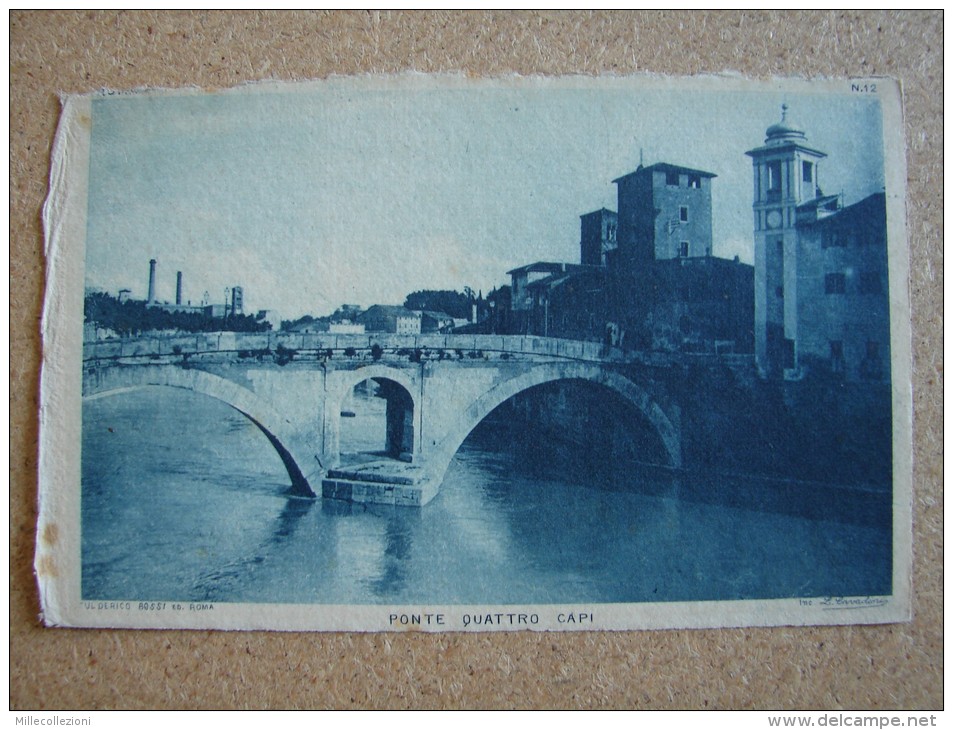 Rm1486)  Roma -   Ponte Quattro Capi - Bruggen