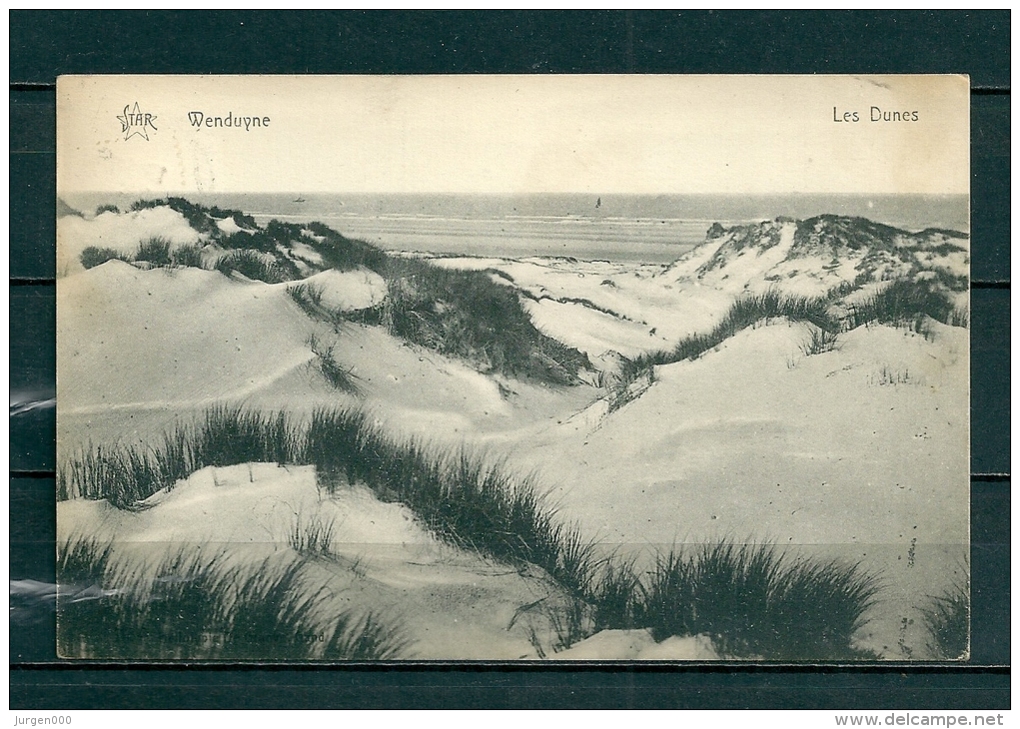 WENDUINE : Les Dunes,  Gelopen Postkaart 1922  (GA12163) - Wenduine