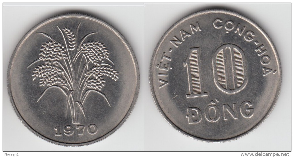 TOP QUALITY **** VIETNAM - VIET-NAM - 10 DONG 1970 **** EN ACHAT IMMEDIAT !!! - Vietnam