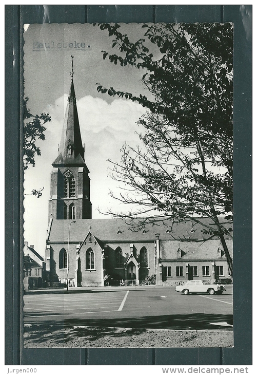 MEULEBEKE: St Amandskerk, Niet Gelopen Postkaart  (GA12470) - Autres & Non Classés