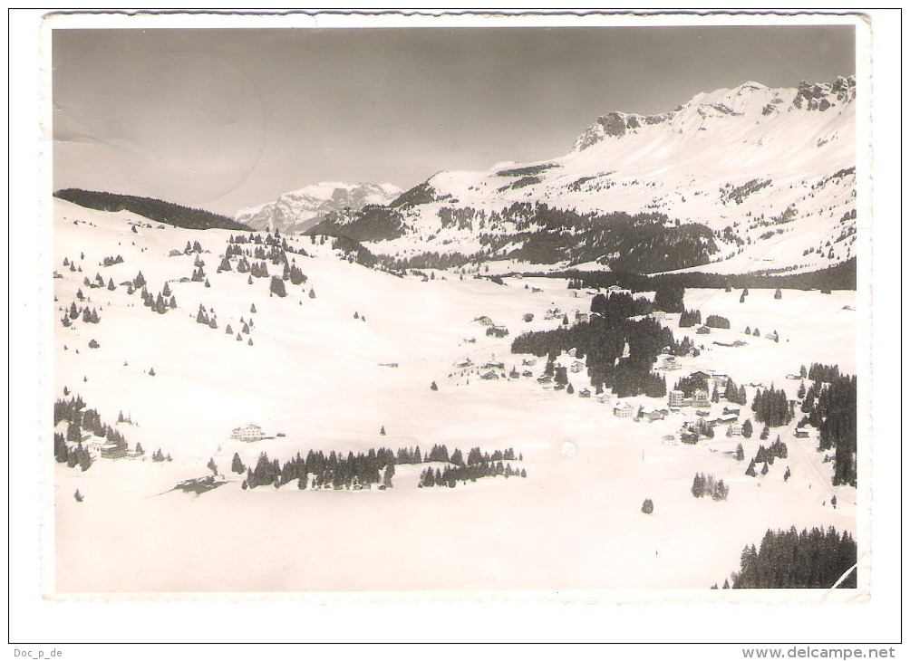 Schweiz - Valbella ( Graubünden ) - Luftaufnahme - Blick Zum Montalin - 1953 - Mon