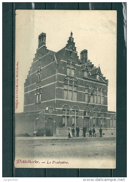 MIDDELKERKE: Le Presbytére, Gelopen Postkaart 1906 (GA12993) - Middelkerke