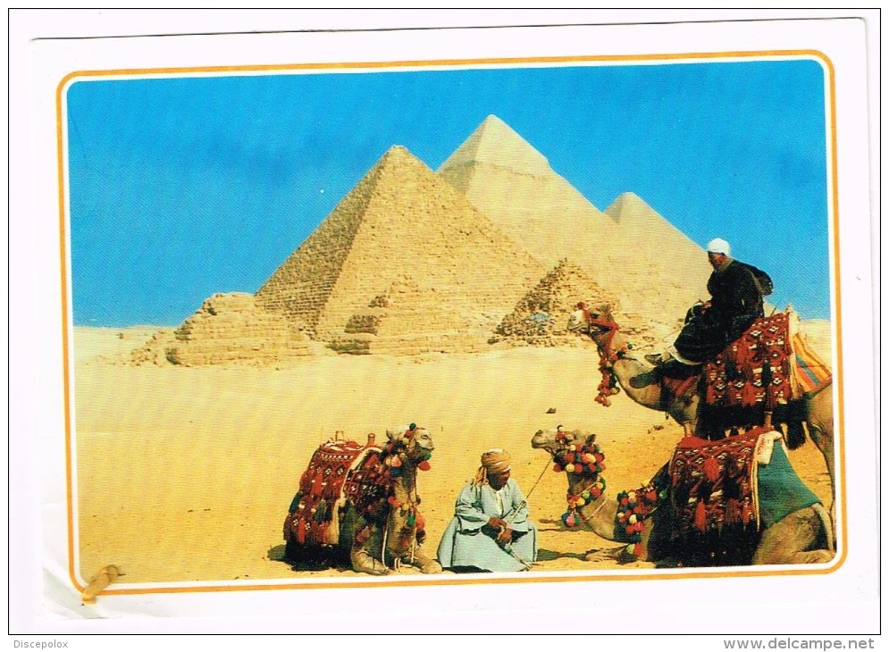 M2630 Gizeh Giza - The Pyramisd Le Piramidi - Nice Stamps Timbres Francobolli / Viaggiata 1997 - Gizeh