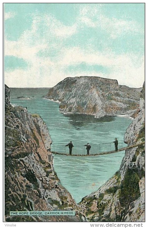 Réf : M-14--179 :  The Rope Bridge Carrick A Rede - Autres & Non Classés