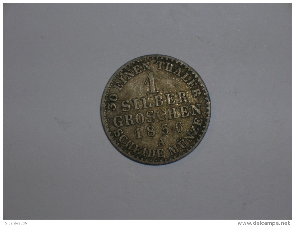 Prusia 1 Silver Groschen 1856 A (760) - Monedas Pequeñas & Otras Subdivisiones