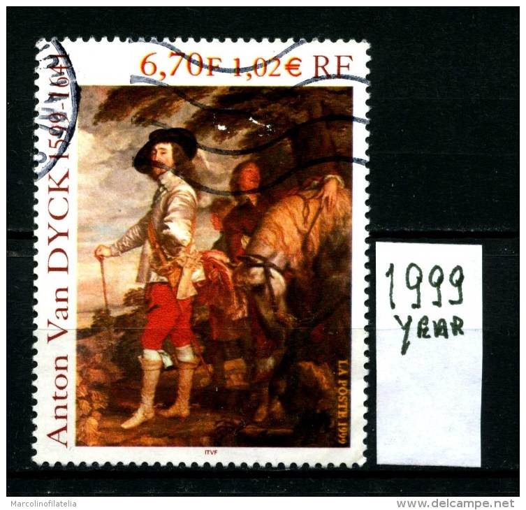 FRANCIA - QUADRI - Year 1999 - Viaggiato - Traveled -voyagè -gereist. - Used Stamps