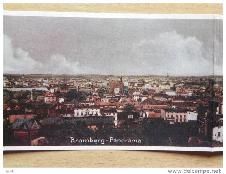 Bromberg /Bydgoszcz 1941 Year /panorama Long Postcard   / Reproduction - Westpreussen