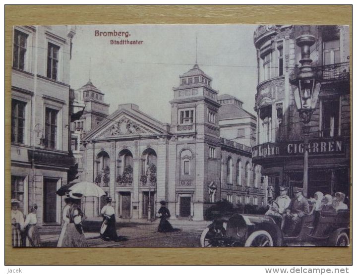 Bromberg /Bydgoszcz 1915 Year / Theater  / Reproduction - Westpreussen