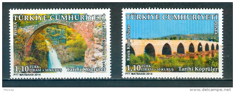 Turkey, Yvert No 3688/3689, MNH - Neufs