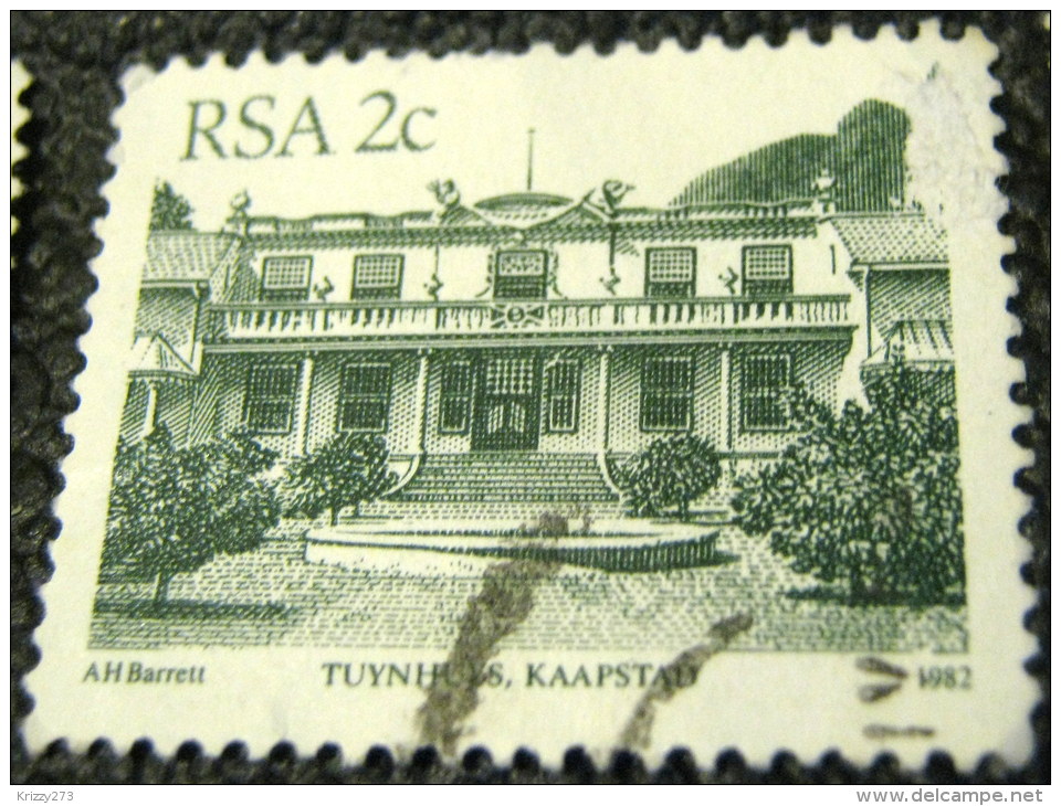 South Africa 1982 Tuyhuys Kaapstad 2c - Used - Gebraucht