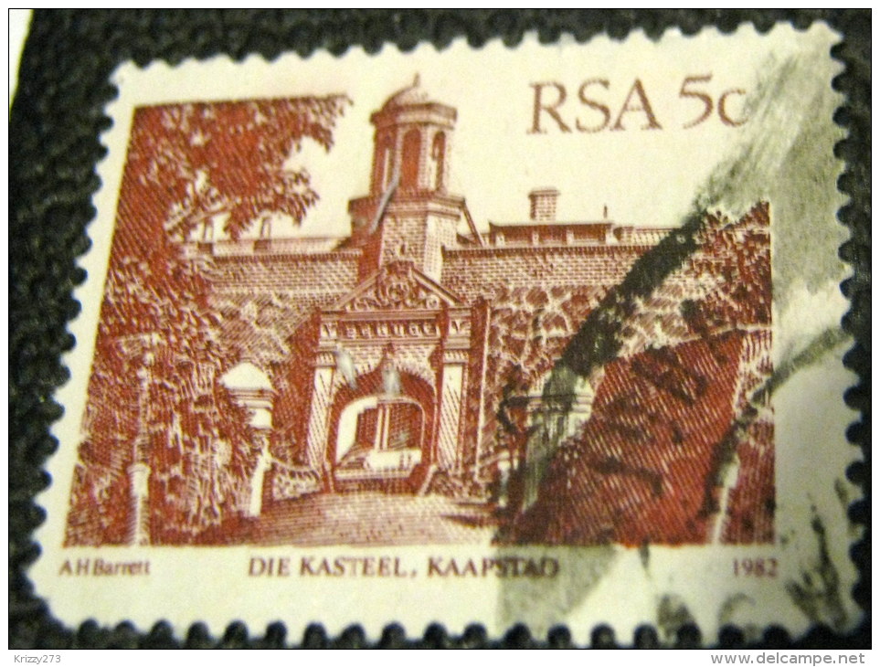 South Africa 1982 The Kasteel Kaapstad 5c - Used - Gebraucht