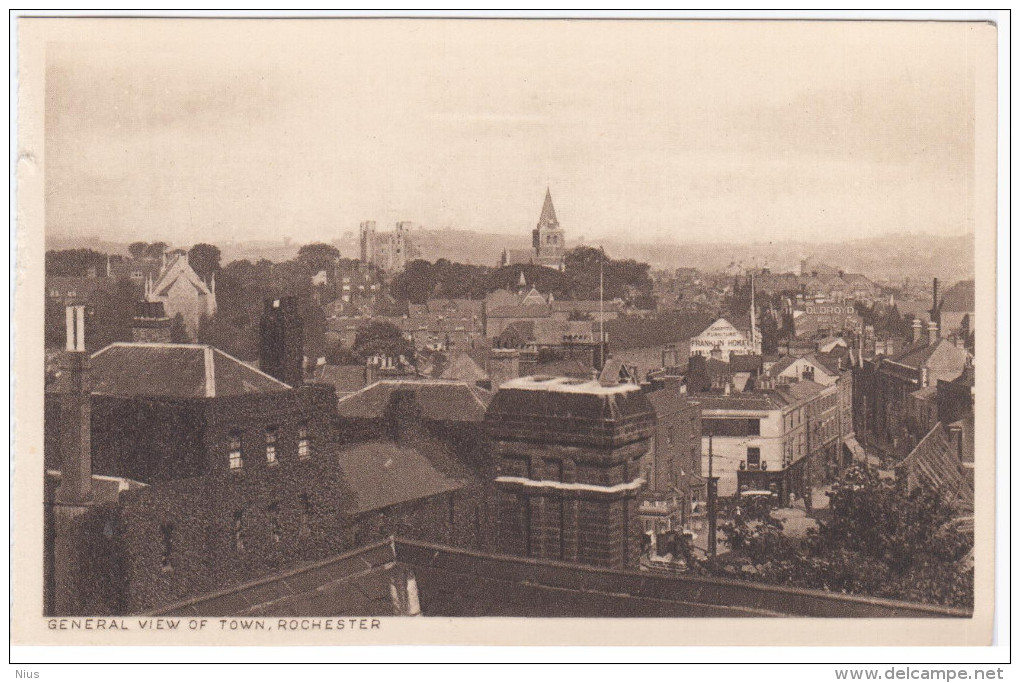 England Great Britain UK United Kingdom, Rochester, General View Of Town - Rochester